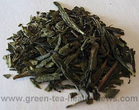 Cherry bancha green tea