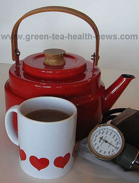 green tea high blood pressure